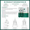 LAIKOU 20Pcs Moisturizing Whitening Night Time Face Mask with Centella Asiatica Extract