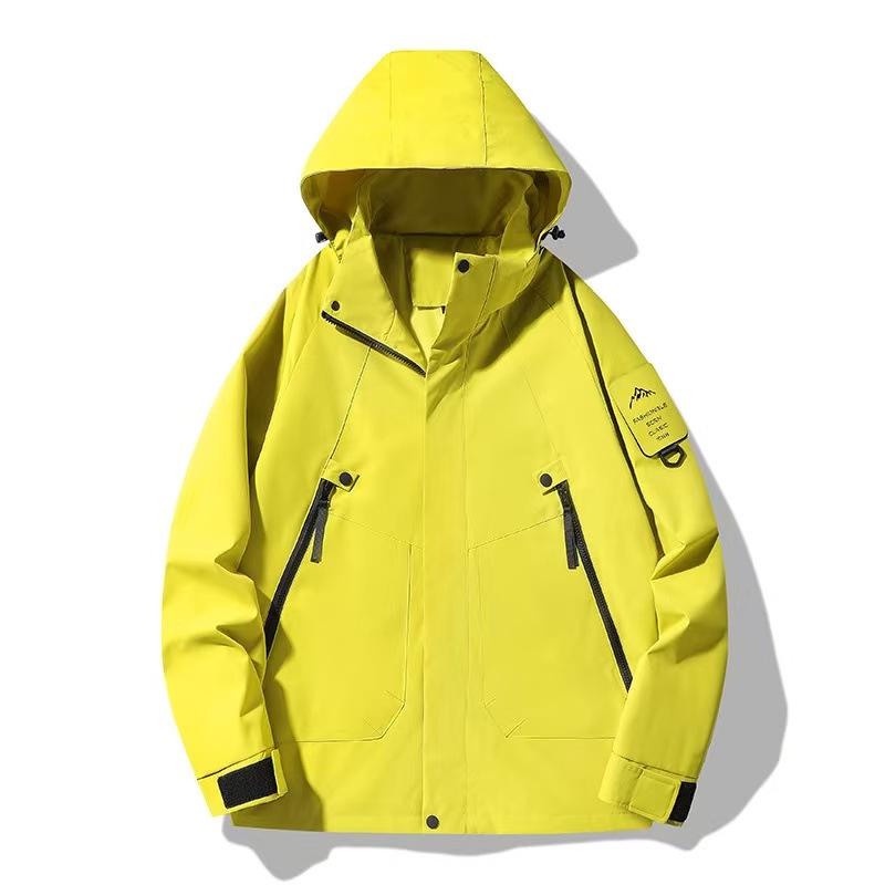 

Spring & Autumn Unisex Korean Windbreaker: Lightweight, Windproof, Waterproof, Casual Outdoor Jacket Small фарби люмінесцентні зелений колір