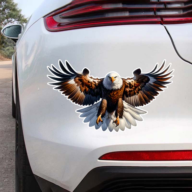The Flying Eagle Spreading its Wings Soaring Car Sticker Waterproof Vinyl Decal Self-adhesive Decal For Car Accessories SH603