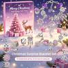 Calendar Advent de Crăciun 2026 Bijuterii Brățară DIY Cutie Cadou 24 Zile Numărătoare Inversă Calendar Numărătoare Inversă Anul Nou Cadouri de Anul Nou Crăciun