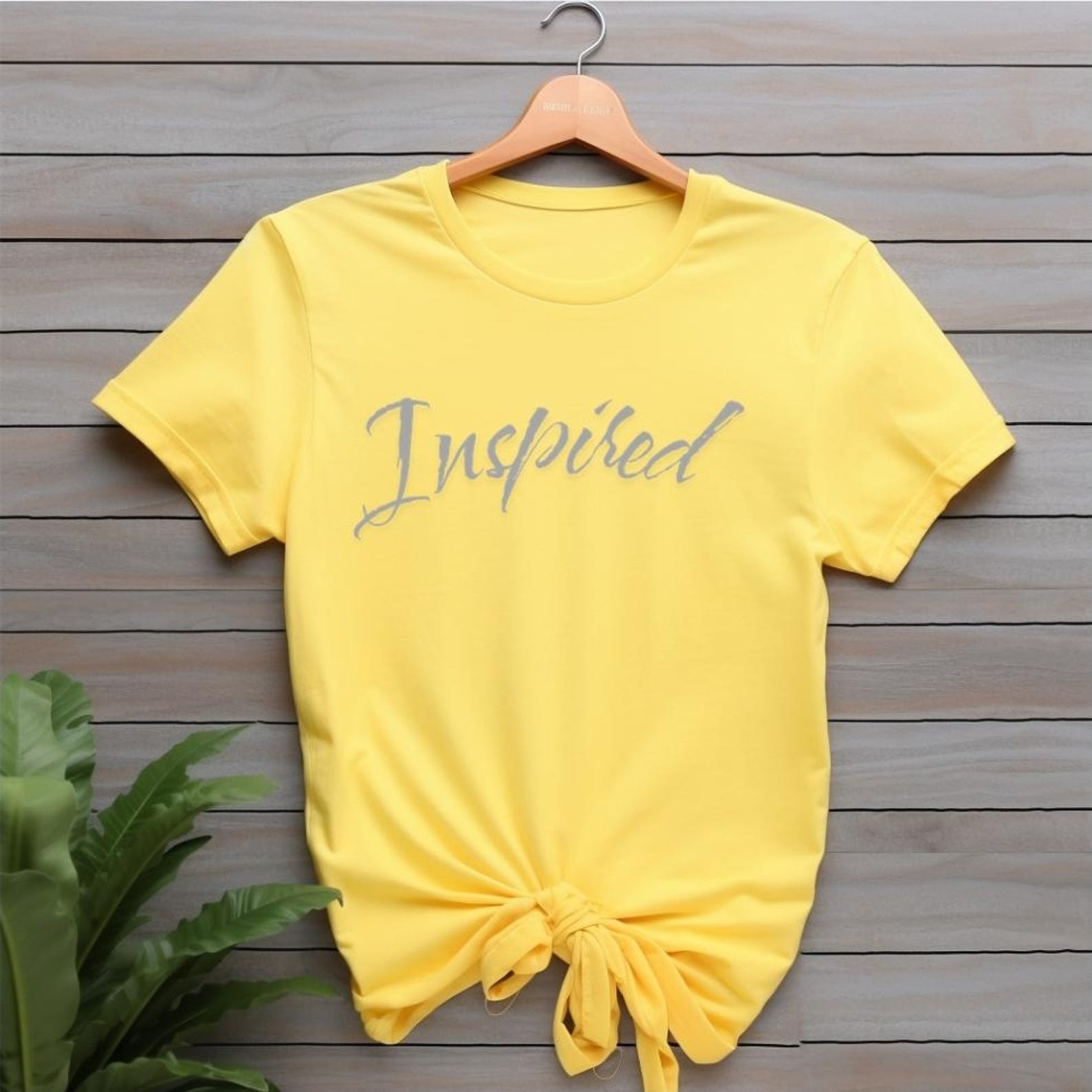 Inspired Script Tee | Inspirational Word Shirt 2XL