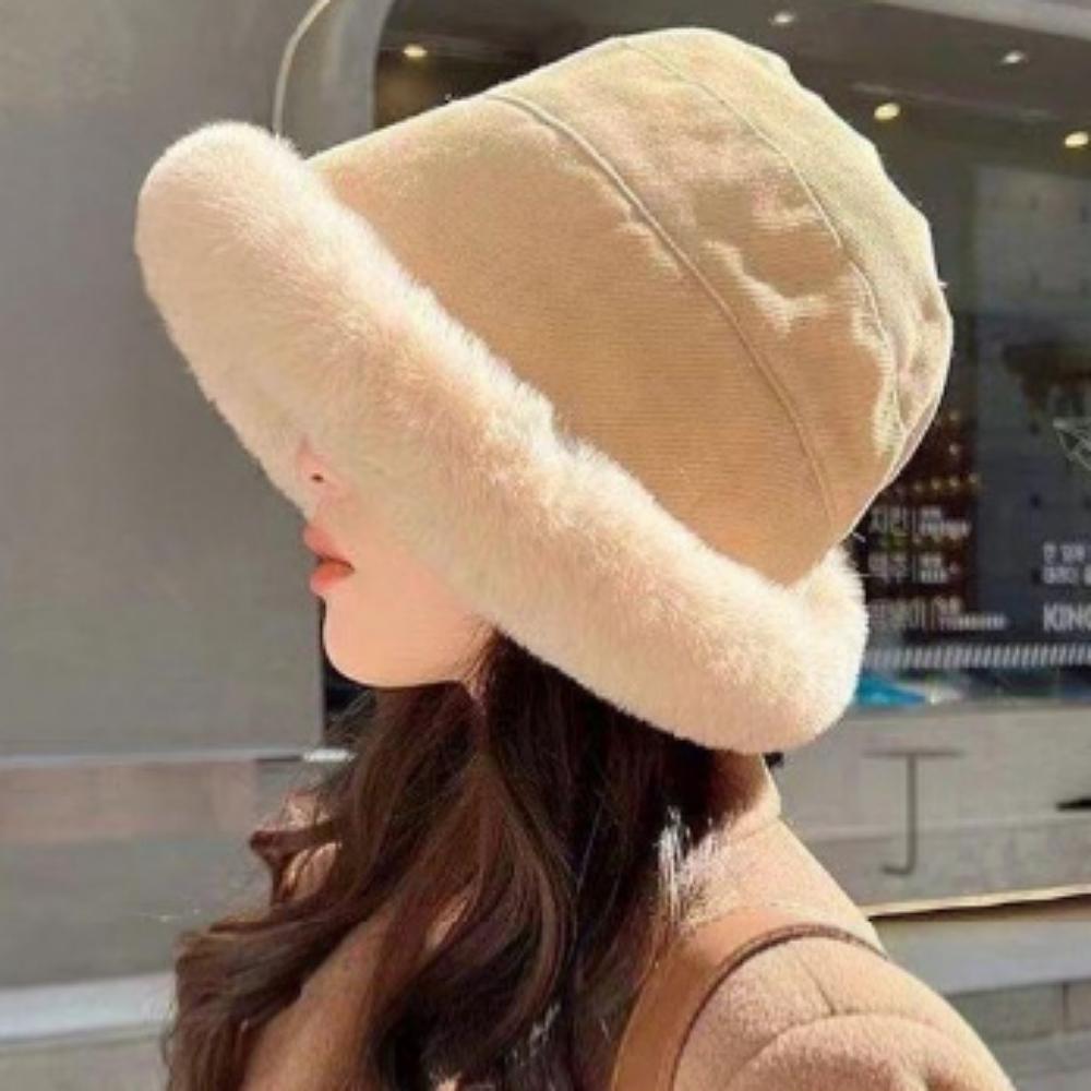 Winter Women's Pretty Cliet Soft Bonnet Fur Fleece Hat