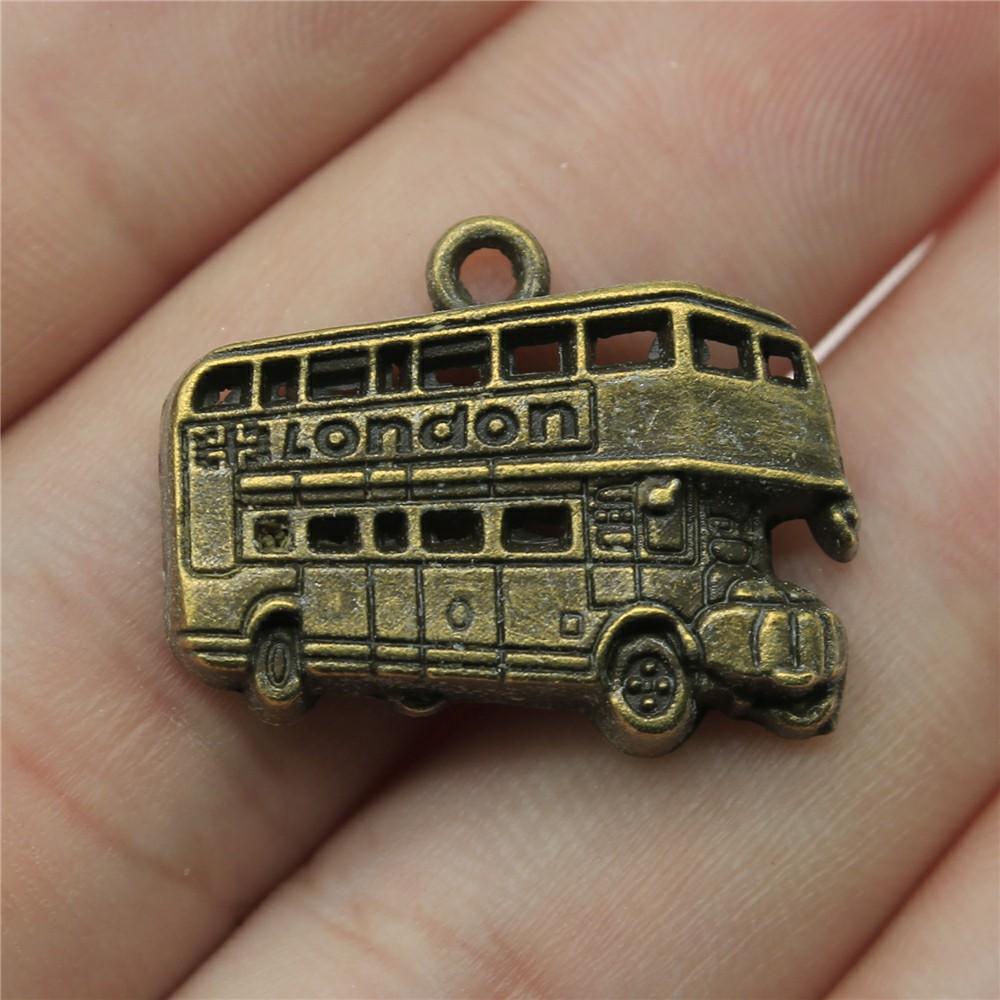 10pcs Vintage Bronze Color Travel Journey Aircraft Passport Trunk Charms Jewelry Making For Necklace Bracelet Keychain Making