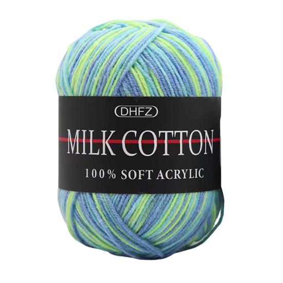 Gomitolo di Filato Multicolor 7,7 Iarde Filato in Fibra Acrilica Filato Colorato per Uso Artigianale per Lavorare a Maglia Uncinetto Maglioni Sciarpe Cappelli Bambole Artigianato Fai da Te