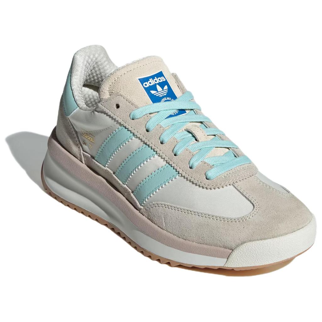 adidas SL72 RTN Off White Semi Flash Aqua Men Sneakers Cream Wonder-White IH7988