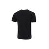 Adidas Neo Solid Stripe Logo Casual Round Neck T-Shirt Men Tops Black HN8779