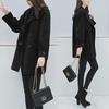 "Women's Stylish Mid-Length Wool Coat - New for Autumn/Winter 2024, In Loose & Slim Fits, Sizes Available."