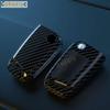 ABS Carbon Faser Auto Schlüssel Fall Abdeckung Fob Für VW Volkswagen Golf 7 MK7 Tiguan MK2 Für SEAT Ateca Leon FR 2 Ibiza Für Skoda Octavia