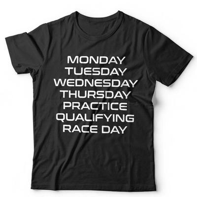 Formel Renntag T-Shirt Motorsport Rennen Grand Prix Geschenk Lustiges Geschenk Fan