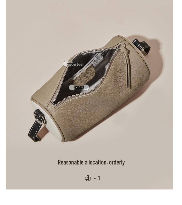 Boston Crossbody Zylindertasche 2025 - Einfache, modische Kissen-Tasche für Damen