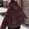 Fashion Women's Winter Coats Hooded Loose Thick Warm Parkas Women Jackets