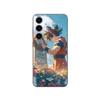 Phone Case - MANIACASE - Samsung Galaxy S25 Plus - Akira Toriyama Son Goku - Silicone TPU - Black