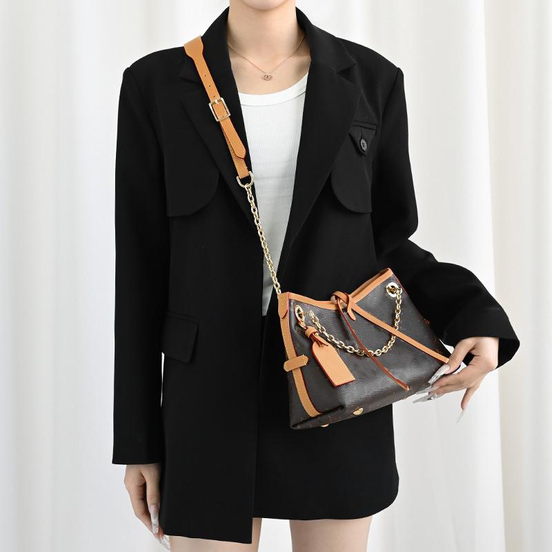 EverToner Bag Extension Shoulder Strap For l-v carryall bb Bag Adjustable Lengthened Leather Armpit Bag Strap Accessories