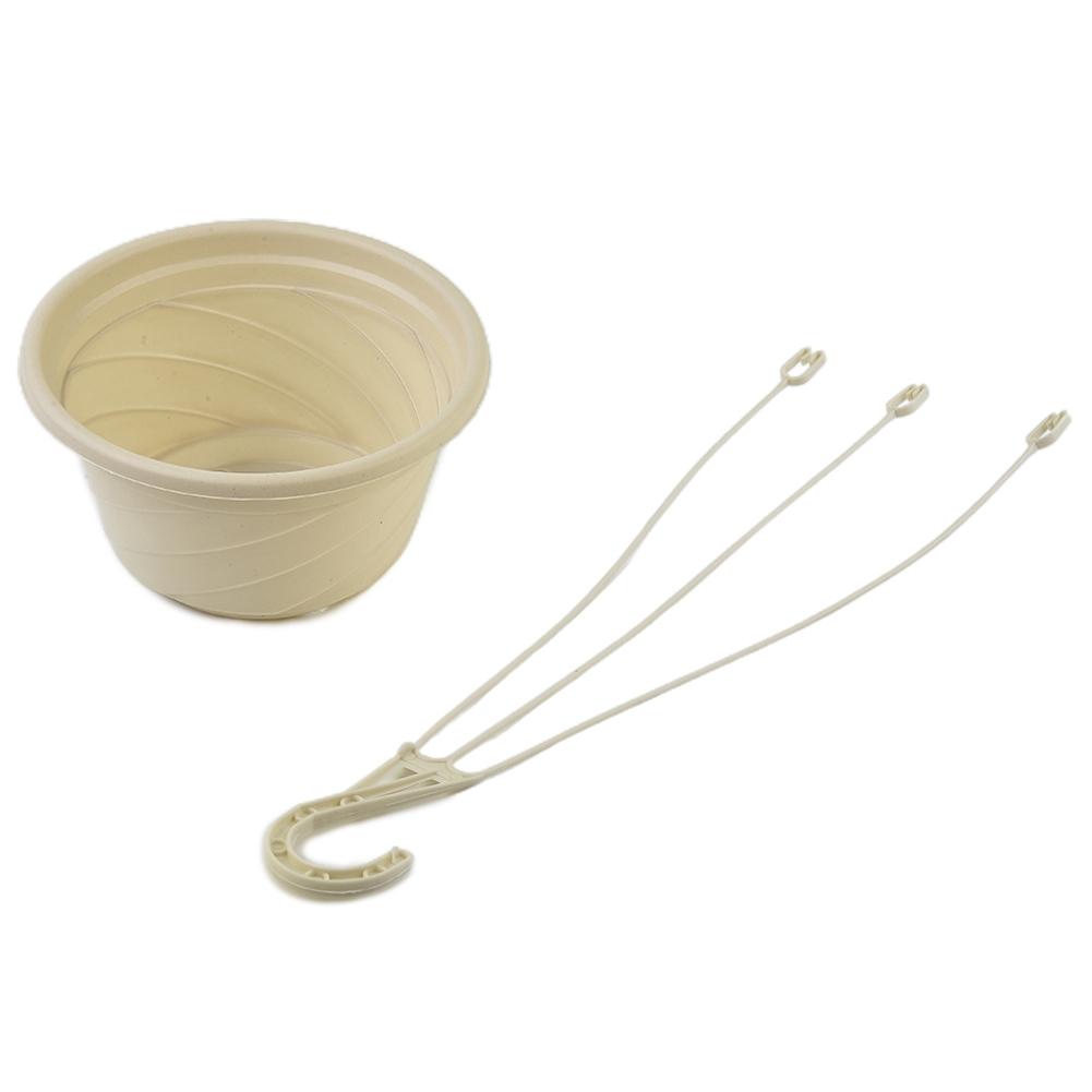 Decorate Room Hanging Plant Pot Green Radish Family Plastic