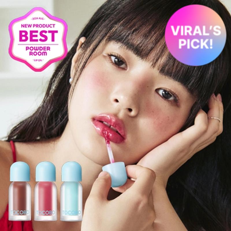 

[TOCOBO] Сочное ягодное масло для губ с эффектом пуш-ап Glam Max (14 цветов) 17 Berry Milk