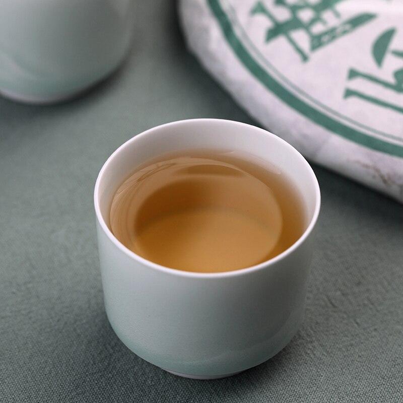 2021 Haiwan Lao Tong Zhi Sheng Puer Tea Yunnan Bulang High Mountain Old Trees Classic Raw Pu Er Tea Cake 357g