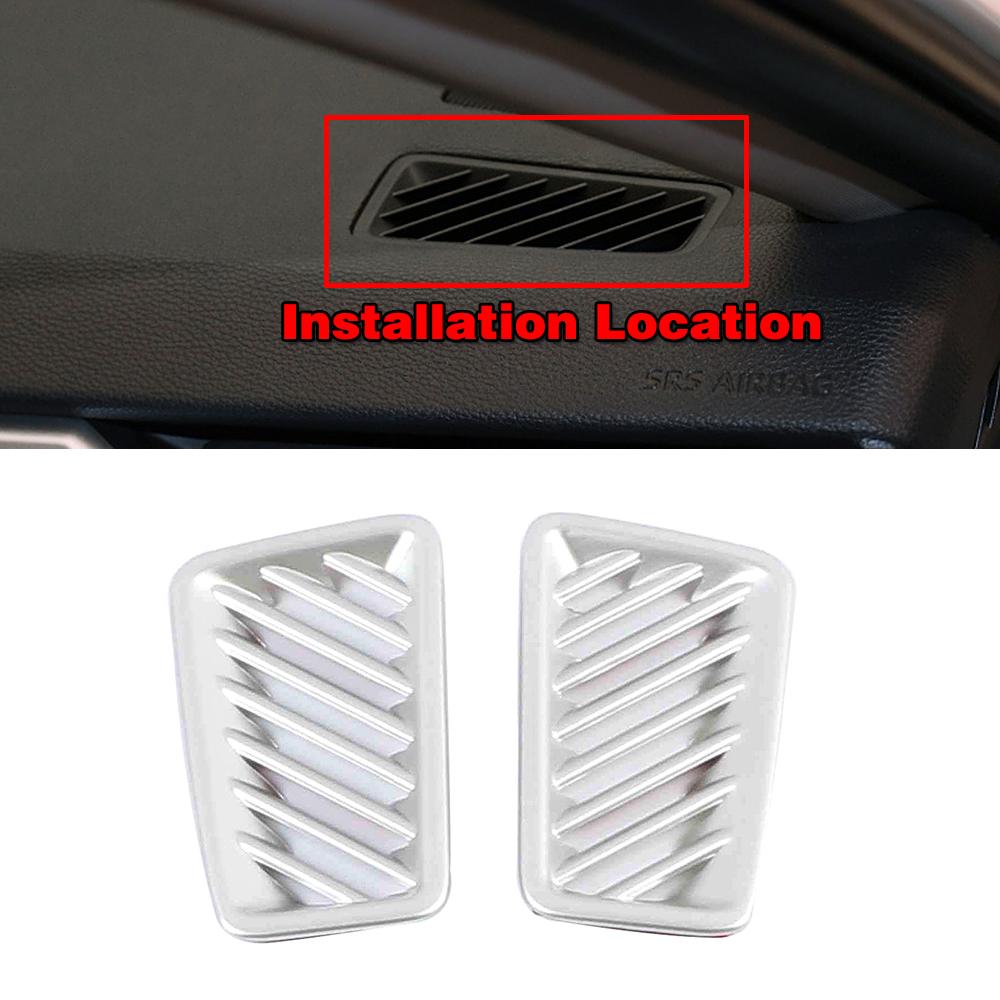 For Toyota Rav 4 Rav4 5 Gen -2023 Interior Moulding Dashboard Central Control Color Change Modify ABS Matte Silver