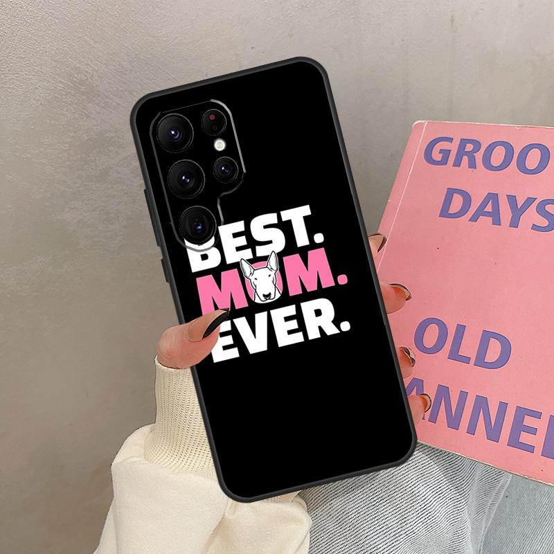 English Bull Terrier Dog Case For Samsung Galaxy S24 Ultra S20 S21 S22 S23 S25 Ultra S9 S10 Plus S25 FE Cover Coque