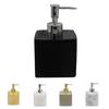 Marble Refillable Hand Soap Dispenser Pump Bottle Luxury Bathroom Kitchen Liquid Soap Container Elegant Decor
