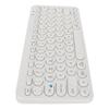 78 Key Wireless Keyboard Bluetooth 5.0 Programmable Ergonomics Laptop Keyboard for Windows for IOS