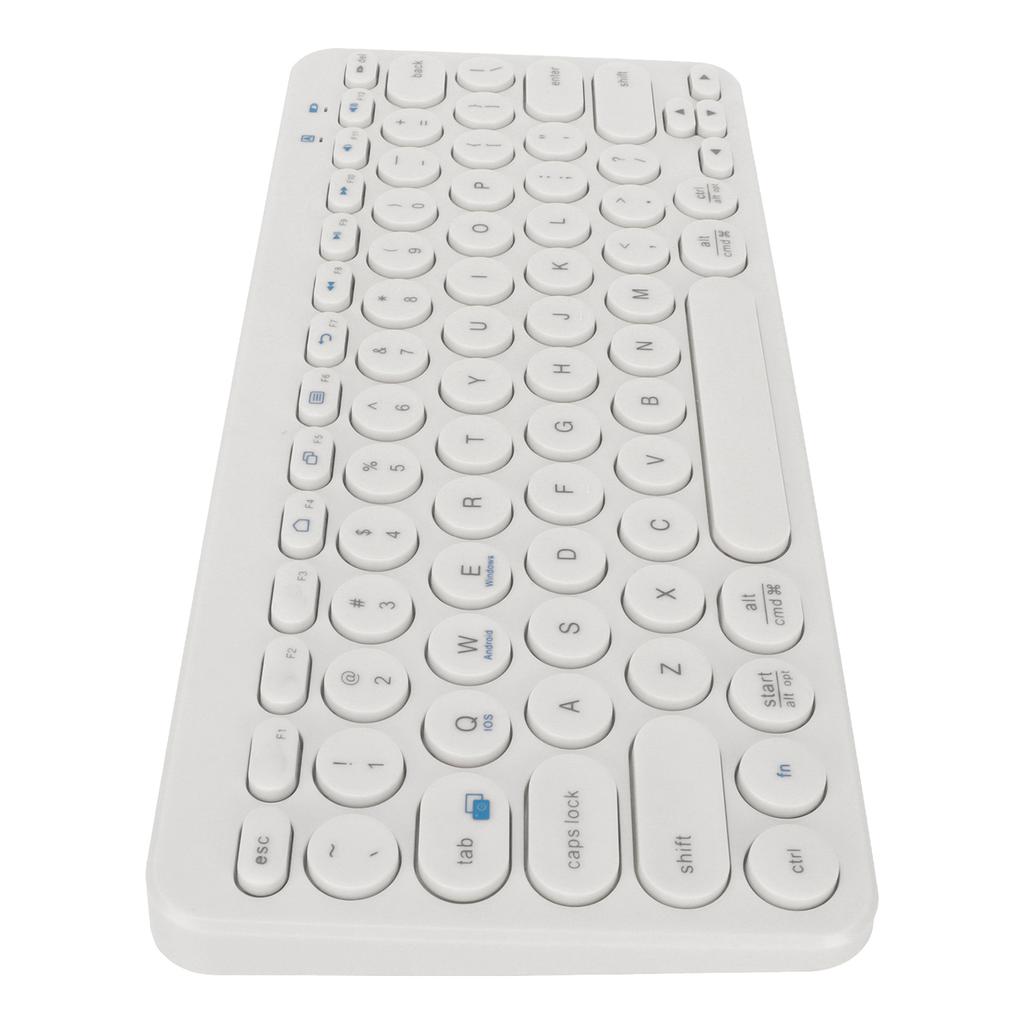 78 Key Wireless Keyboard Bluetooth 5.0 Programmable Ergonomics Laptop Keyboard for Windows for IOS