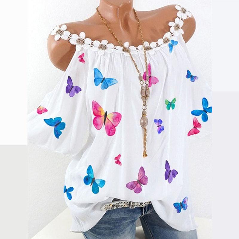 Lace Butterfly & Star Blouse