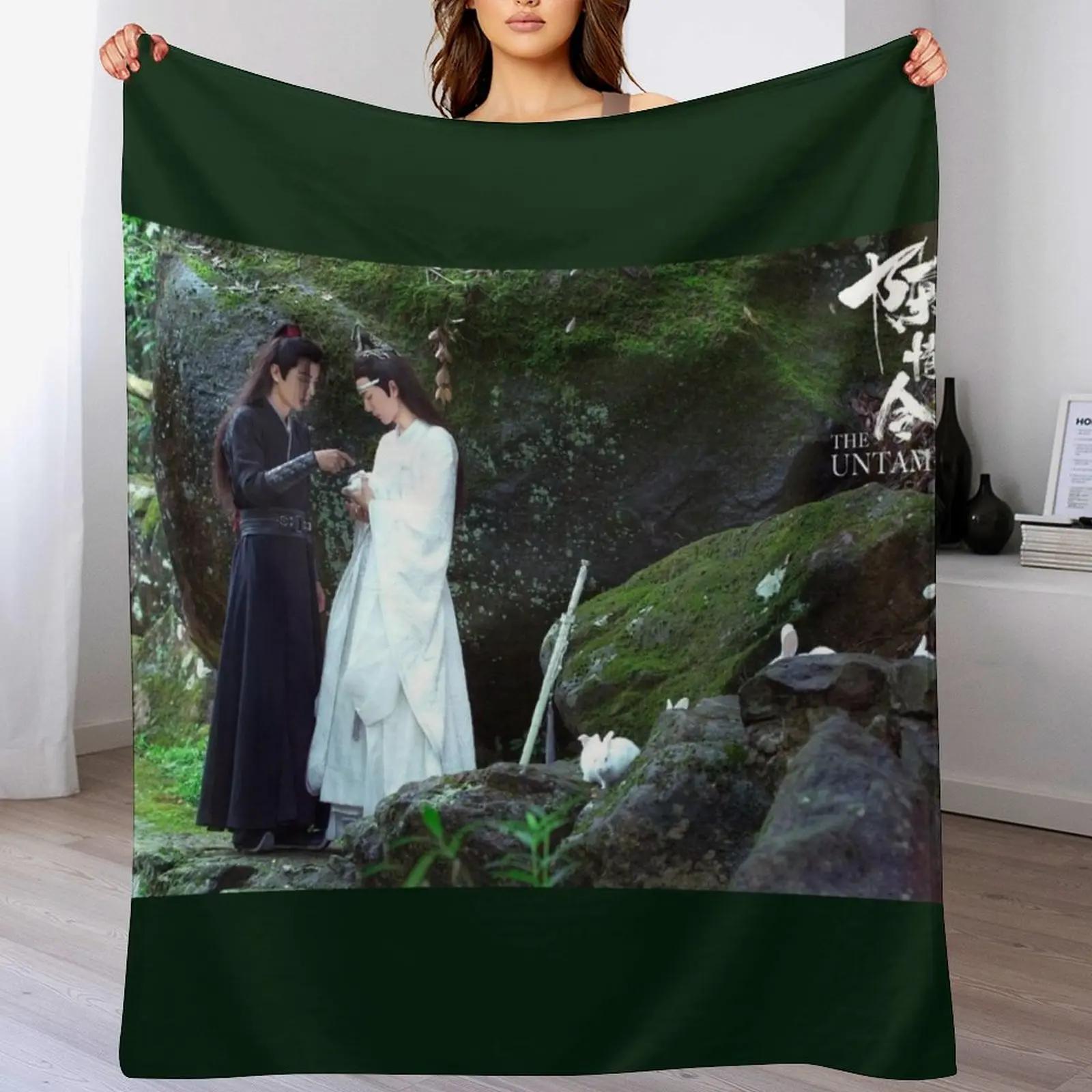 

the untamed poster Throw Blanket Warm Accent Blanket for Living Room Decoration 102x76cm(40x30in)