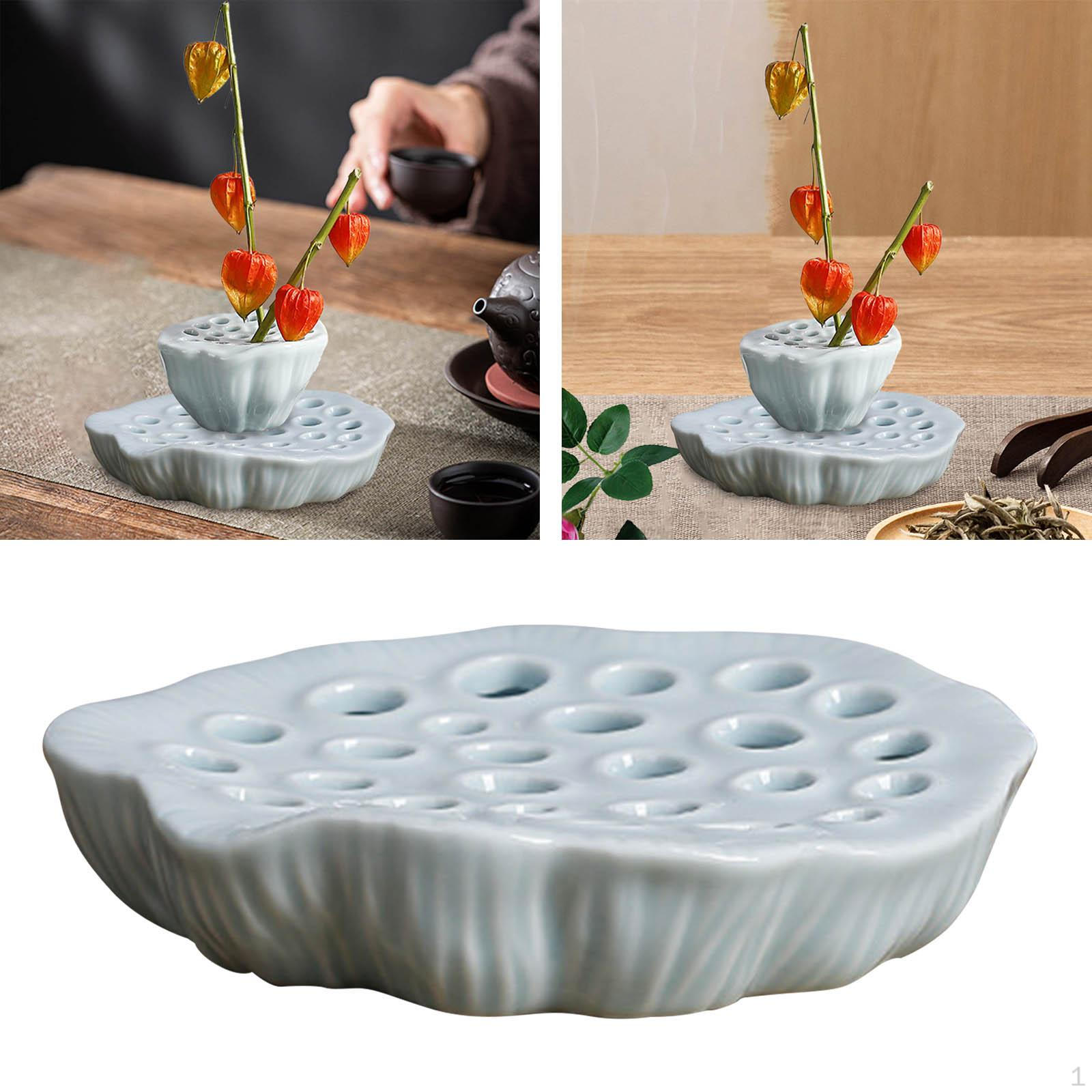 

Exquisite Chinese Style Floral Vase for Home and Office Decor C