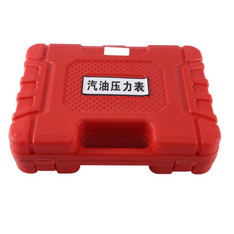 A65P-Fuel Pressure Gauge Fuel Injection Oil Pressure Gauge Pressure Detection Gauge Universal Auto Repair чёрный