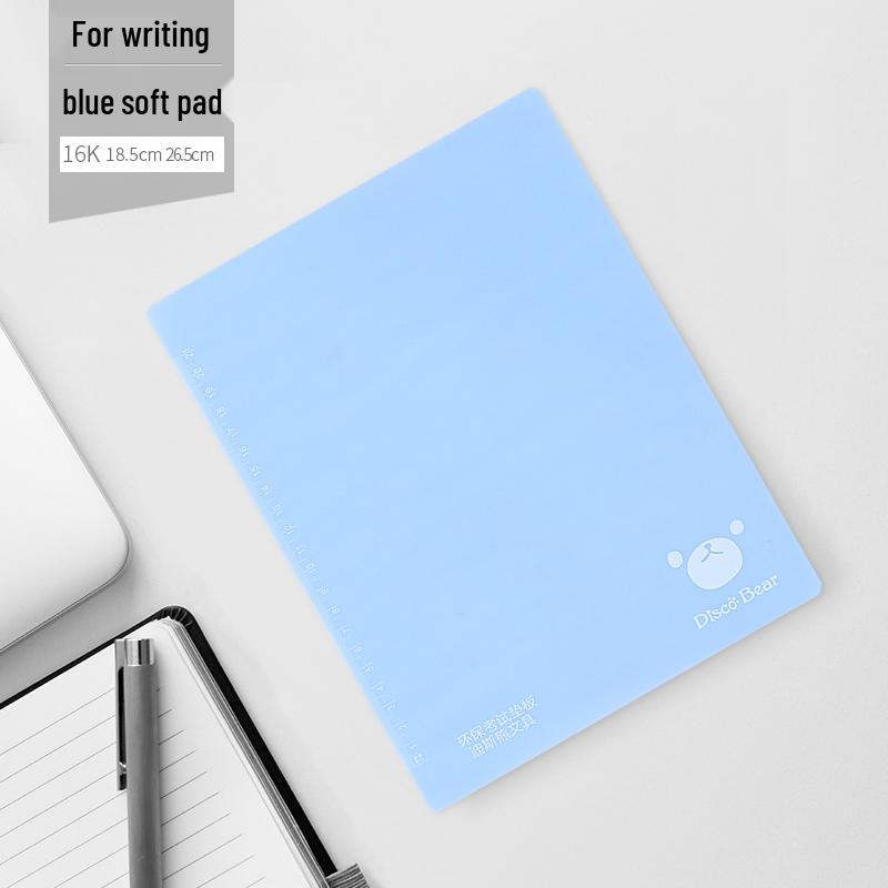 Colorful Soft Silicone Writing Pad for A4 & A3 - Ideal for Students and Exams