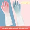 Durable Waterproof Dishwashing Gloves for Home Kitchens