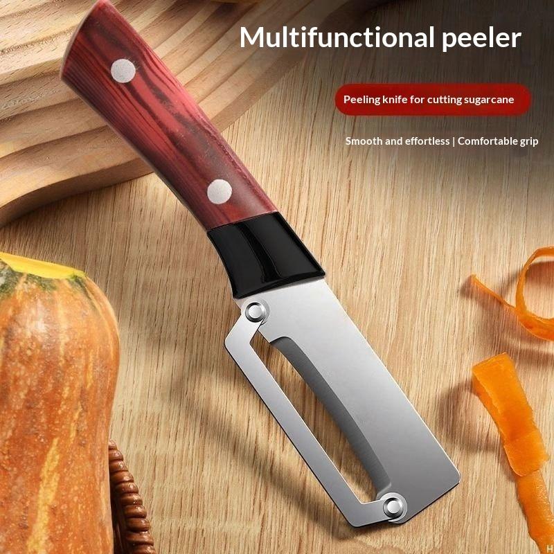 Ergonomic Vegetable Peeler Multipurpose Kitchen Equipment for Quick Safe Peeling