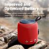Sanag M7 Portable Bluetooth Dual Wireless Mini 360 HD Surround Sound Rich Stereo IP67 for and Red Speaker, 5.0 Pairing, Speaker, & Bass, 24-Hour