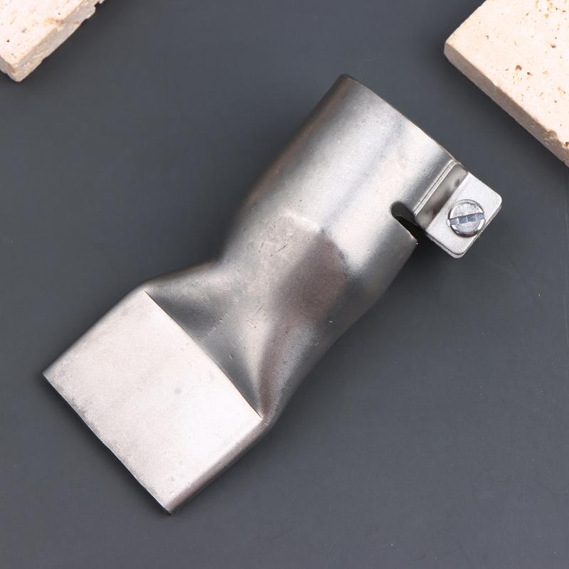 40MM Stainless Steel Flat Nozzle for Hot Air Welding Nozzle High Temperature Resistance PVC Welding Scene