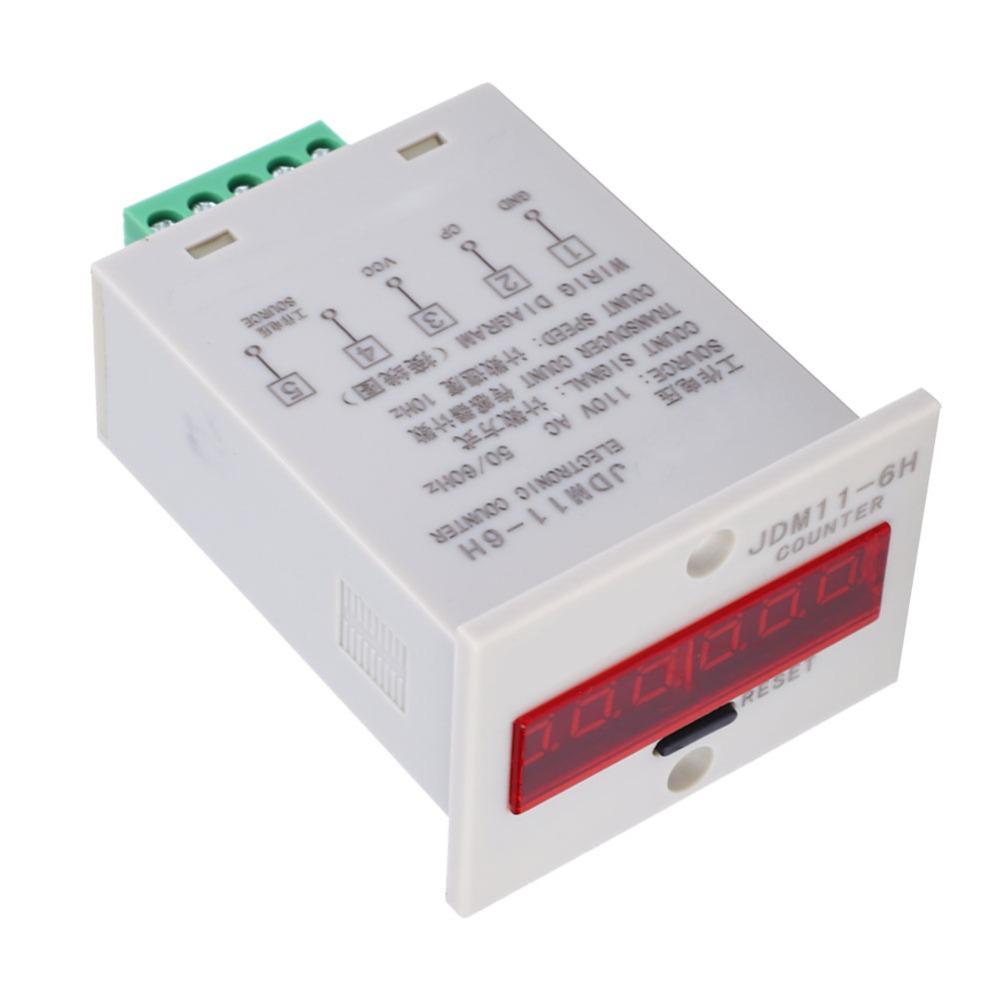 0-999999 Counting Range Electronic Counter Count Accumulating Totalizer  Traffic Monitoring