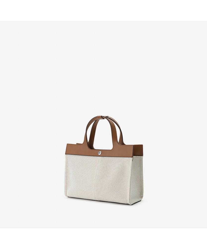 Louis Quatorze Barrate Canvas Tote Bag H61So32Be