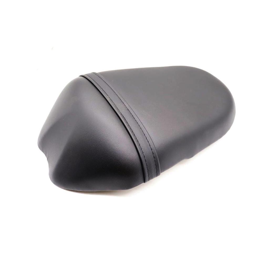 JPMODAO Motorcycle Rear Seat Black for Suzuki GSXR1000 Cushion, Leather, (2009-2017)