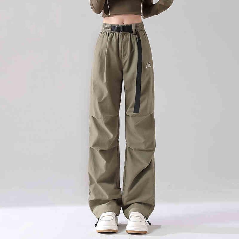 WASSUP Women's 2025 Summer Quick-Dry Cargo Pants for Hiking & Sports