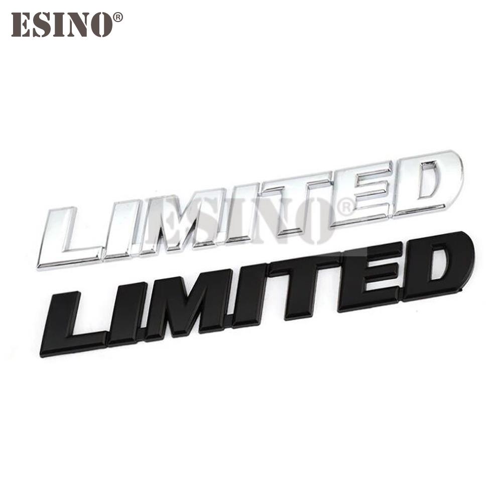 Neues Auto Styling 3D Metall Chrom Zinklegierung Emblem Abzeichen Limitierte Edition Kofferraum Karosserie Aufkleber Decal Kotflügel Emblem Auto Zubehör