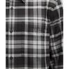 Lululemon Brushed Woven Overshirt Prospect Plaid Super Dark Misty Grey