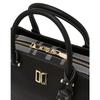 Daks Black Leather Tote Bag Dd Logo Dcba6e750bk