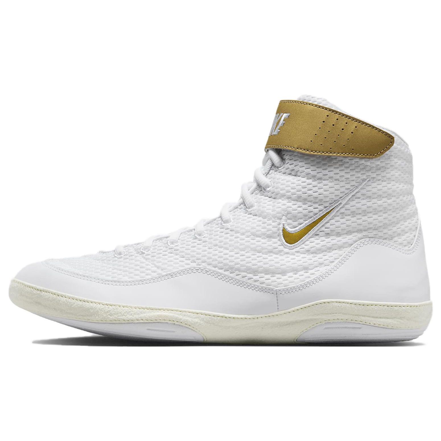 

Кроссовки унисекс Nike Inflict 3 White Metallic Gold Grey Wolf-Grey 325256-100