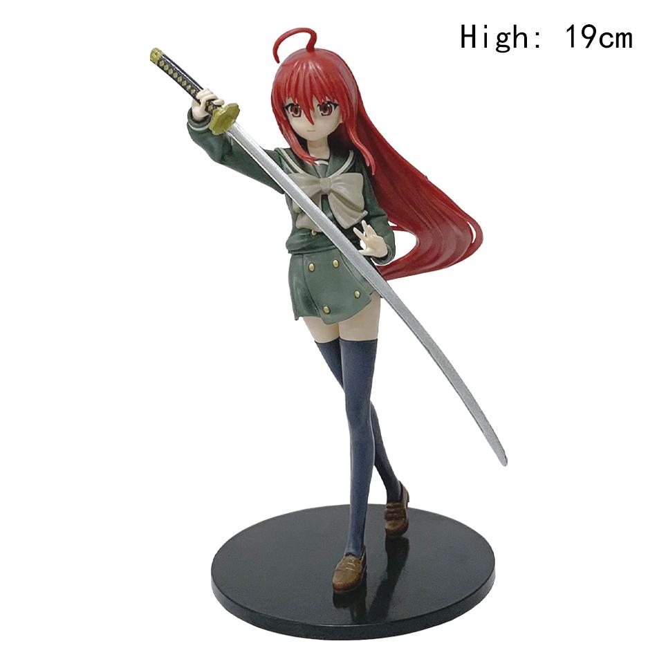 

19CM Anime Shakugan no Shana Shana Punish the crime PVC Action Figures Model Collection Ornament Anime Cartoon Model Toy Gift