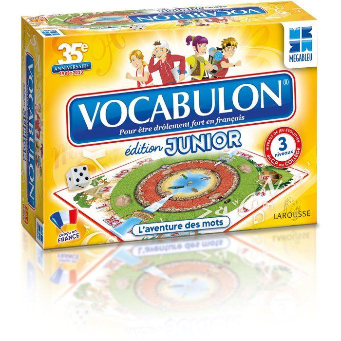 Vocabulon junior - jeu de société - megableu - dès 6 ans