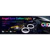 2PCS Car Angel Wings Light Welcome Lights  Led Car Laser Lamp White Decoration Ambient Lamps Auto Accessories