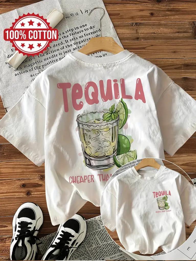 Retro Lemon Drink Loose Cotton TShirts FeUnisex Funny T Shirts Fashion Graphic Tees Tops Women Clothing