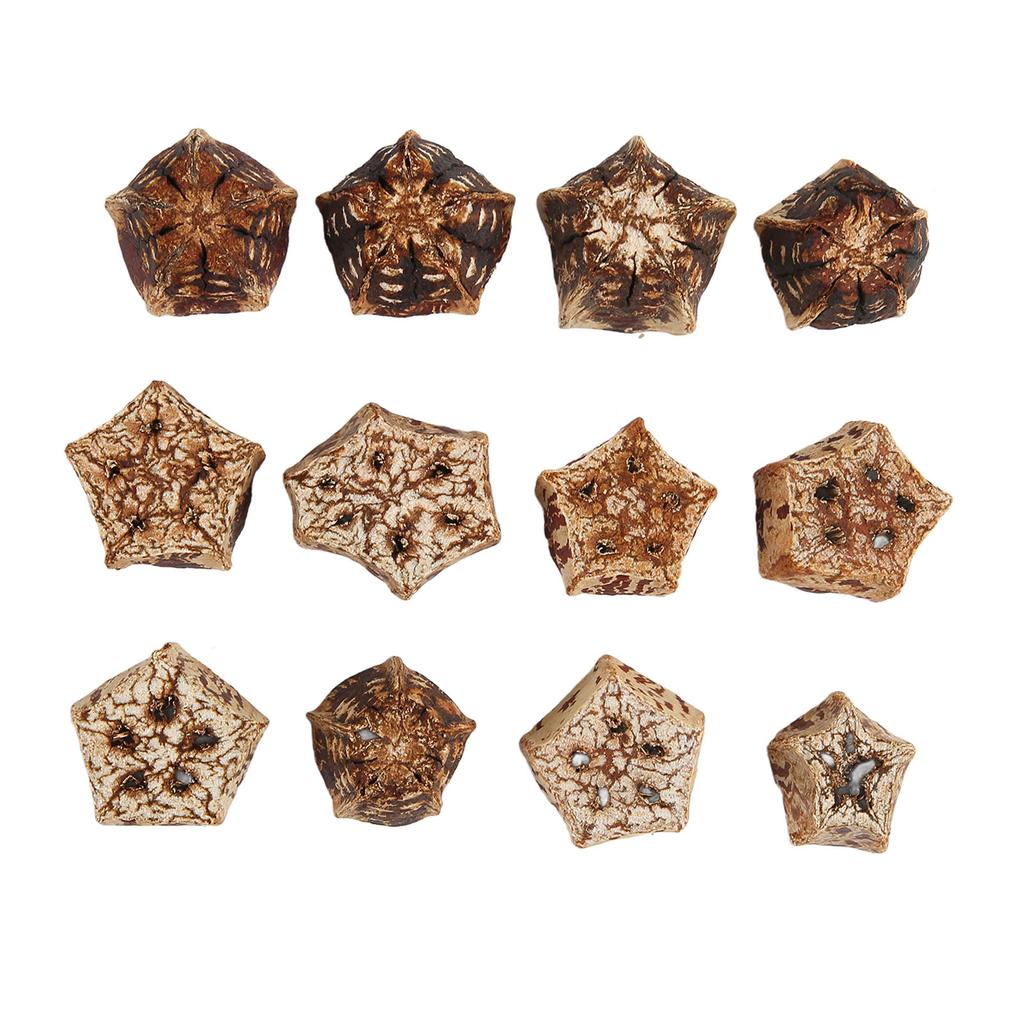 Bird Chewing Blocks Beak Grinding Boredom Relief Decorative Five Pointed Star Shape Bird Bite Nuts for Parrot