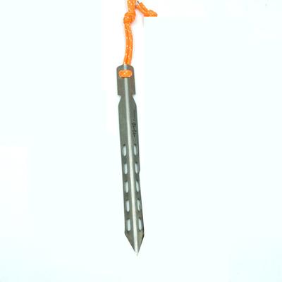 Ultralight Titanium Tent Pegs Outdoor Camping Tent Stakes for Sand Heavy Duty Portable Tent Nail for