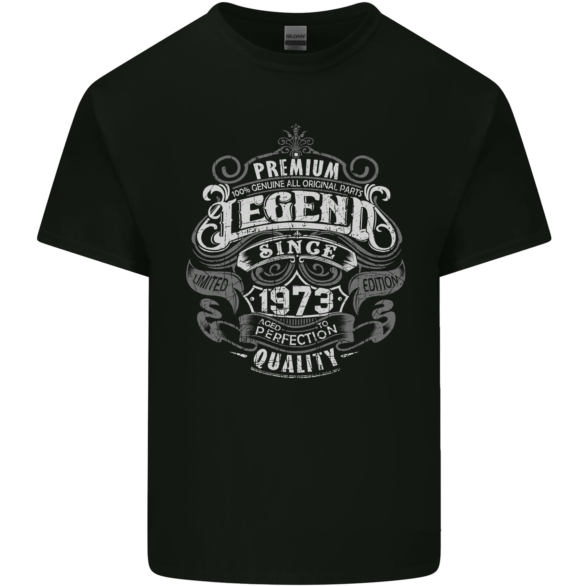 Premium Legend 53rd Birthday 1973 Unisexs Light Cotton TShirt S