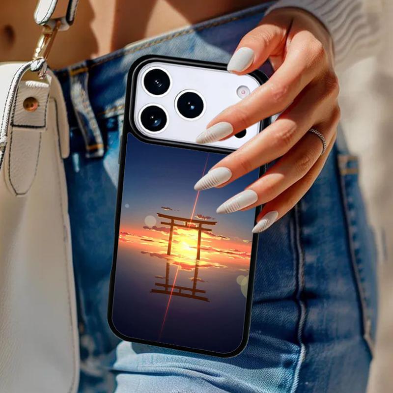 Japanese Style Art Japan Phone Case For iPhone 17 Air 14 15 13 12 Max Cover For Apple 14 15 16 16e 11 Pro Max Plus